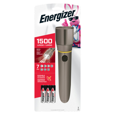 ENERGIZER Flashlight Metal 1500Lm ENPMZH611